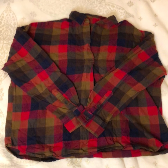 Uniqlo plaid top tunic - Picture 2 of 2
